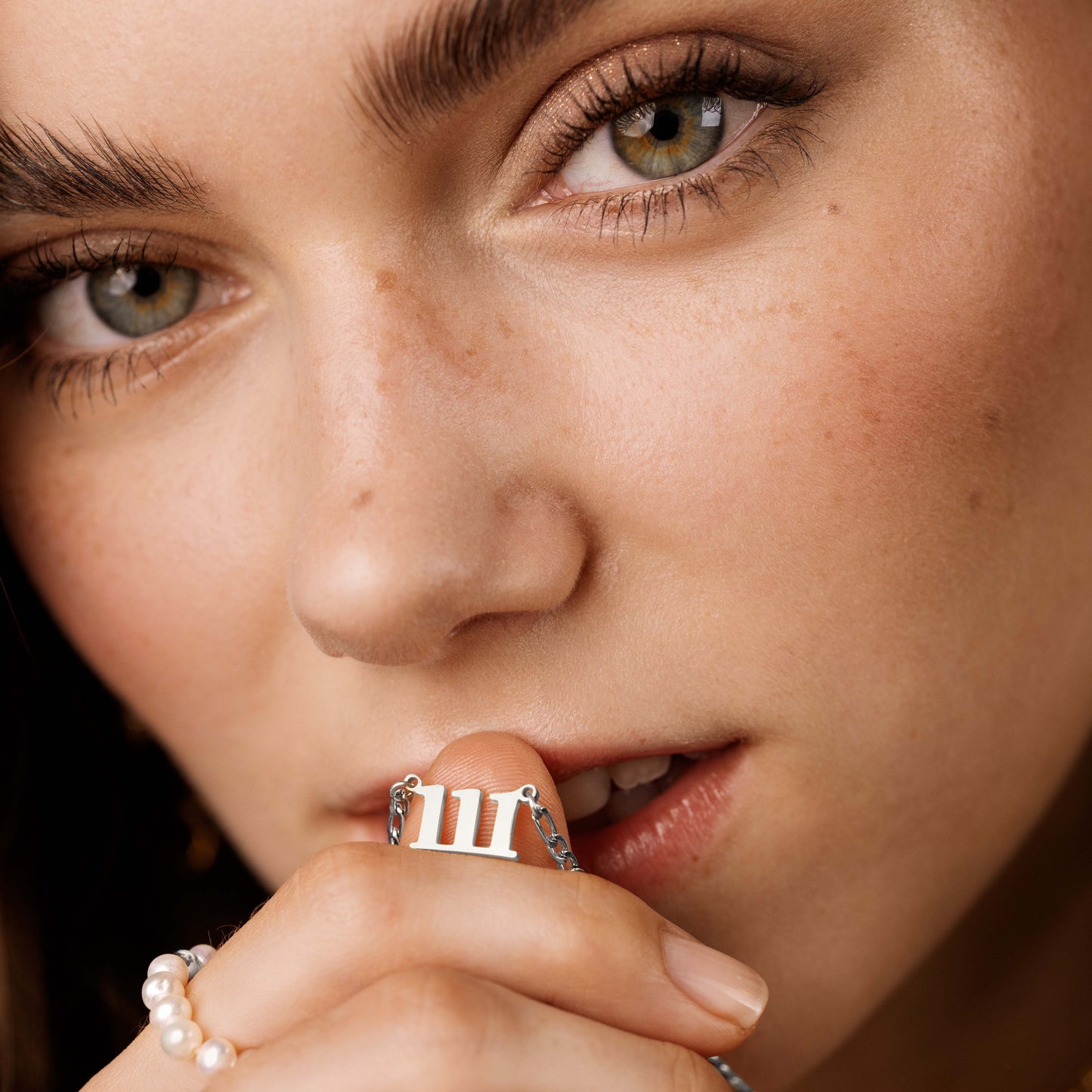 Angel Number Collana Argento