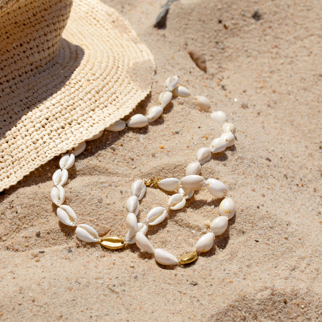 One in a Shell Choker Argento