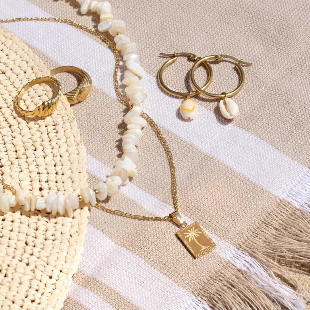 By the Beach Choker Oro