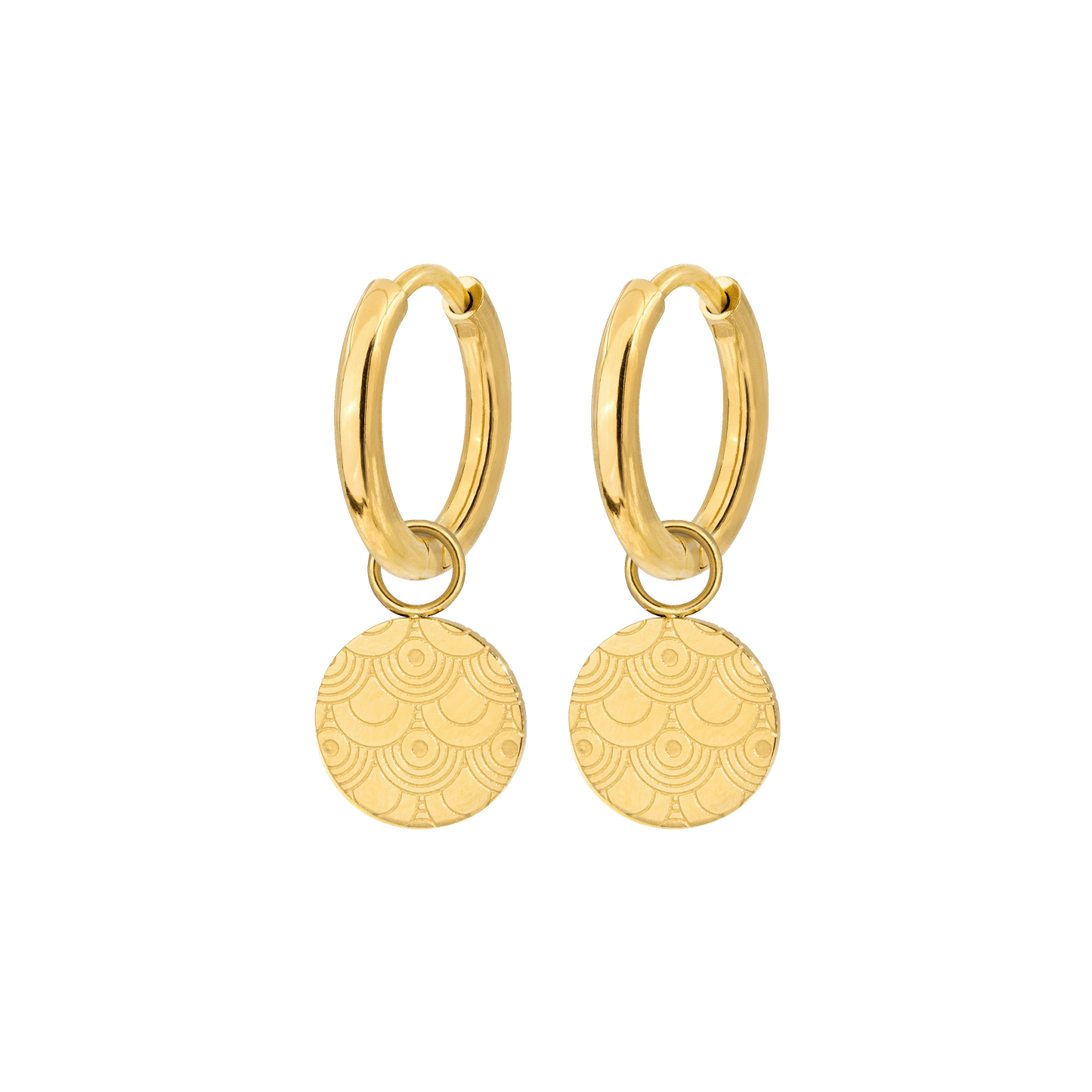 Buena Vibra Hoops Small Oro
