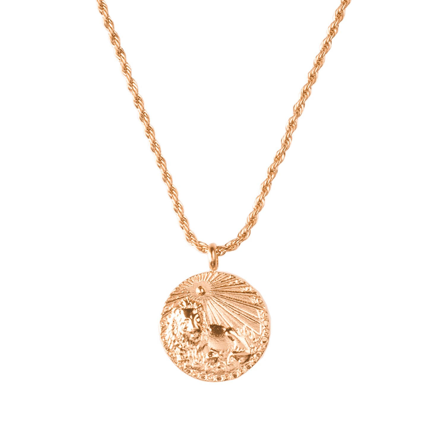 Zodiac Sign Collana Oro Rosa