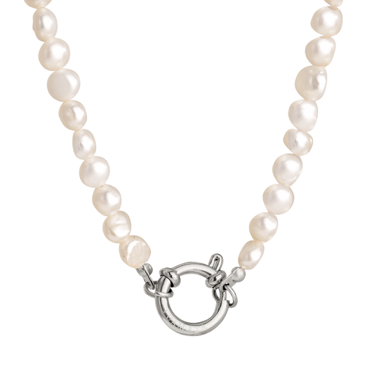 Lola Power Pearl Collana Argento