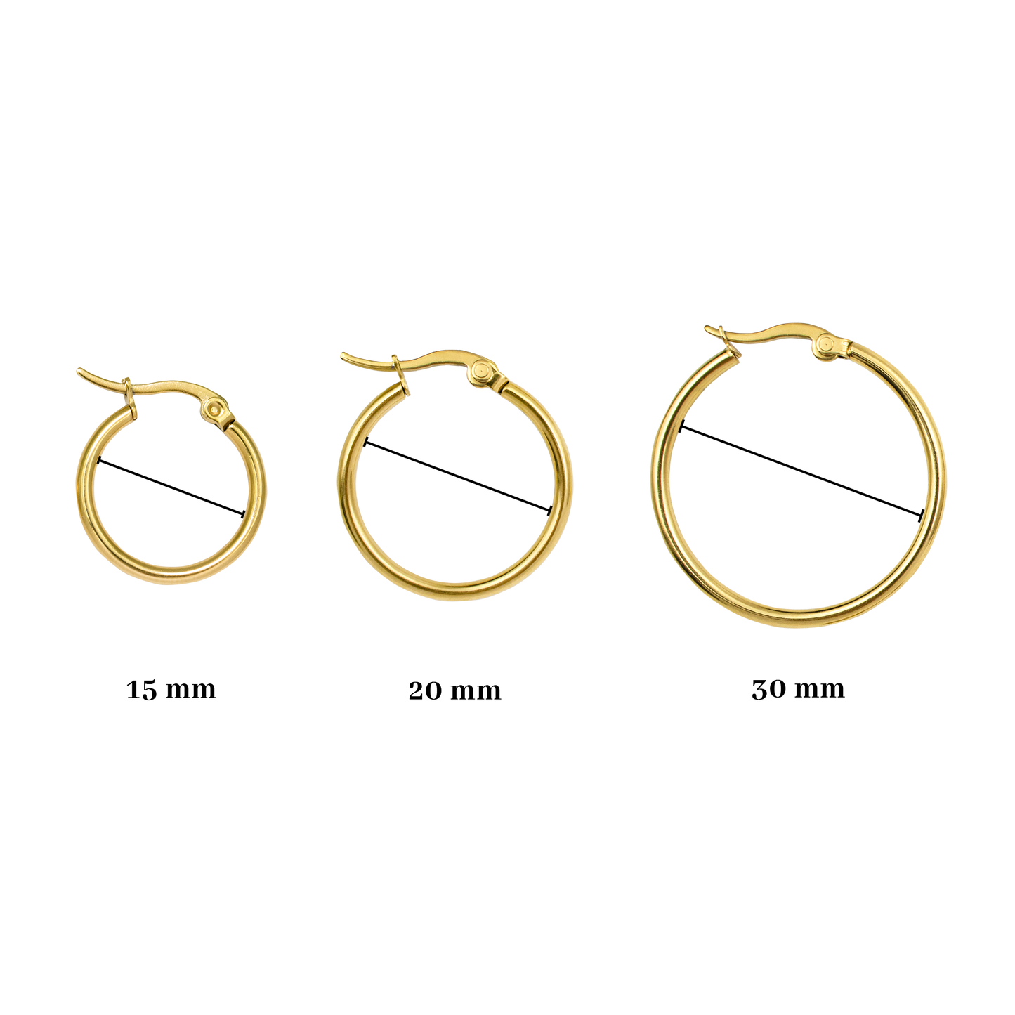 Sierra Hoop Set Medium