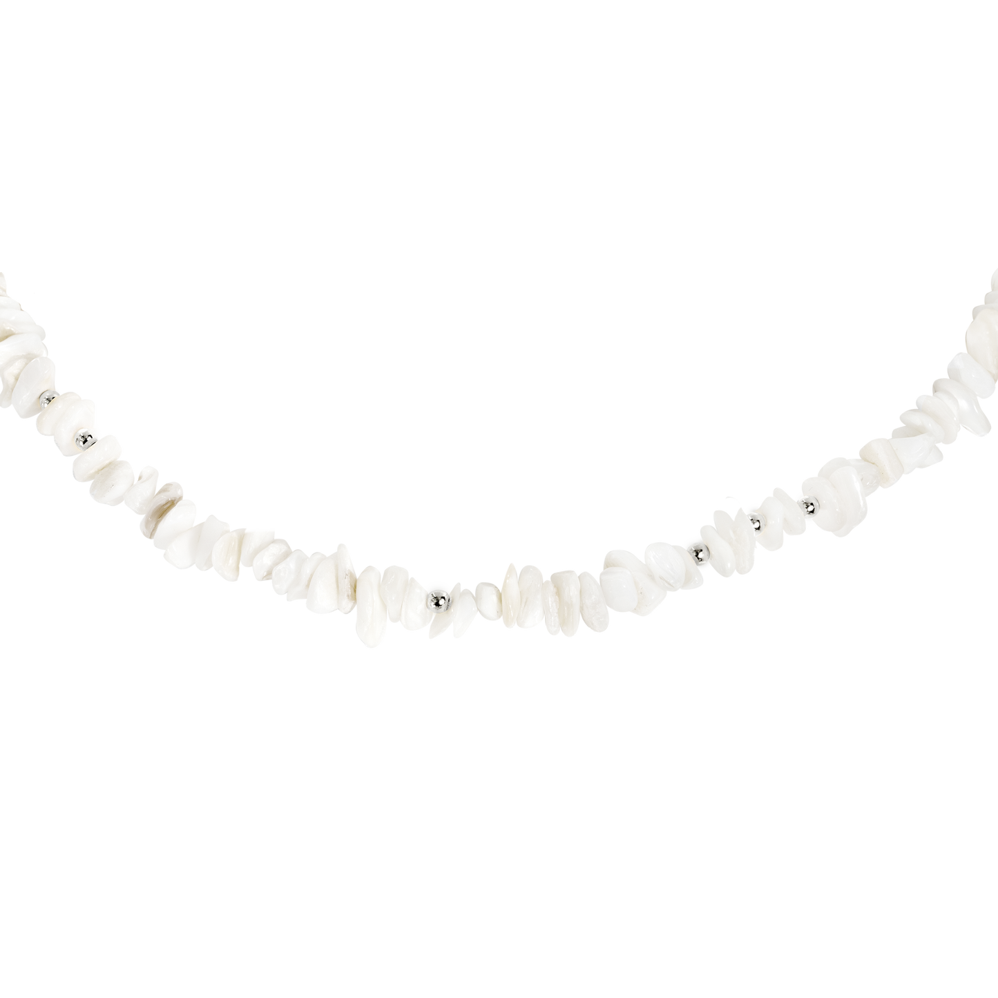 By the Beach Choker Argento