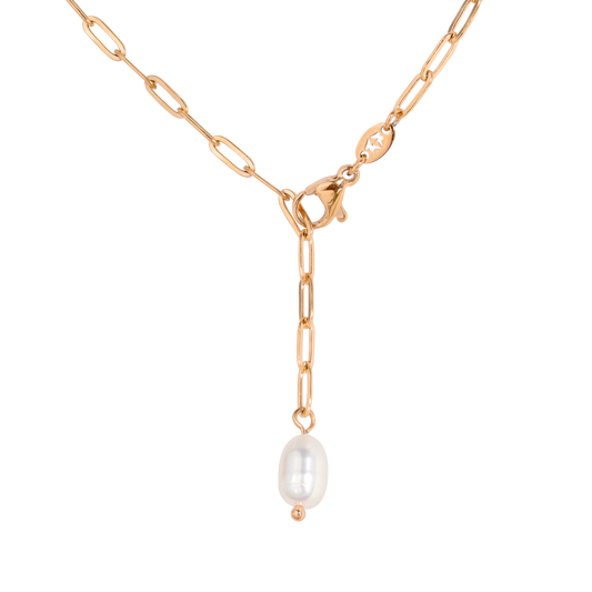 Ocean Find Y-Collana Oro Rosa