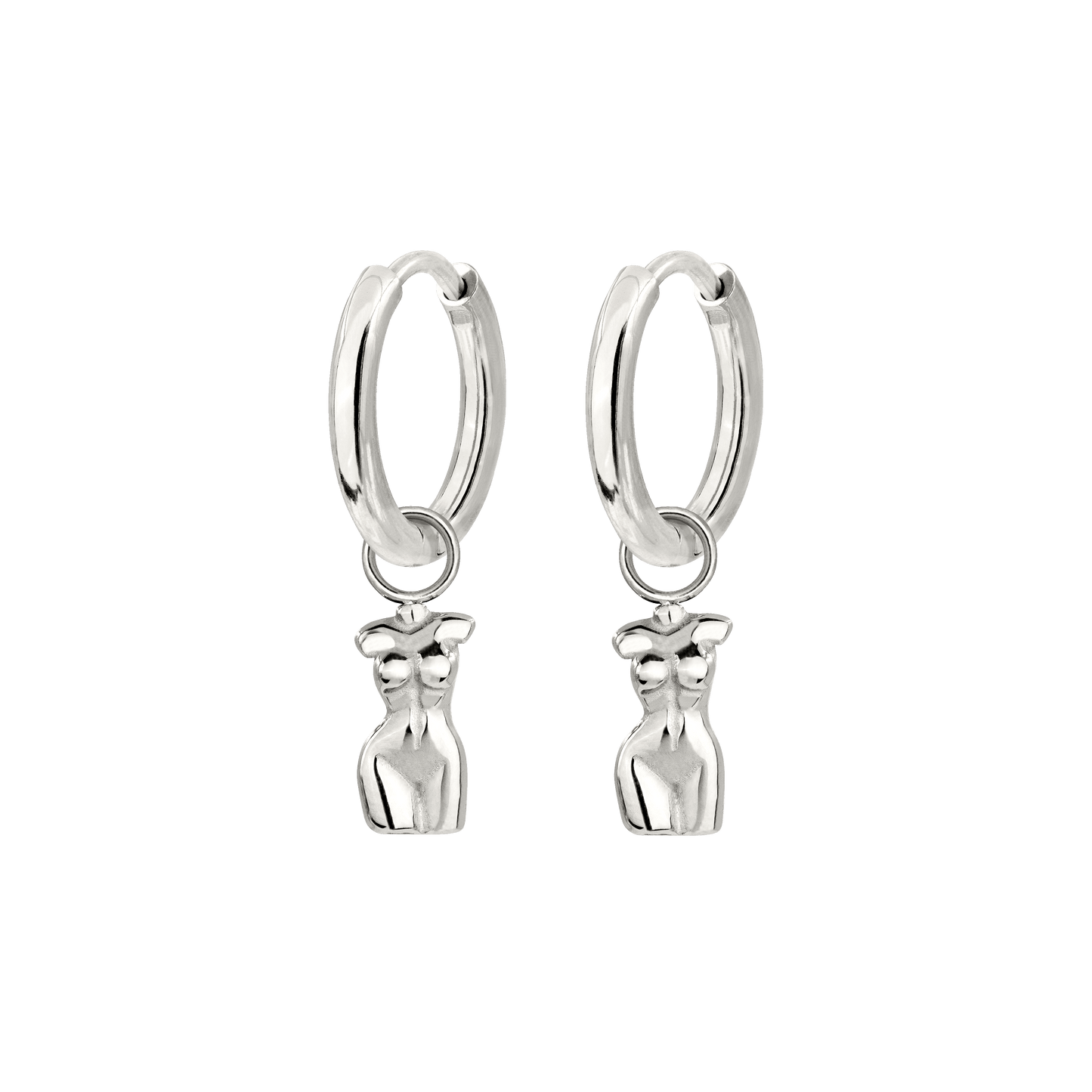 Love Your Body Hoop Set Argento