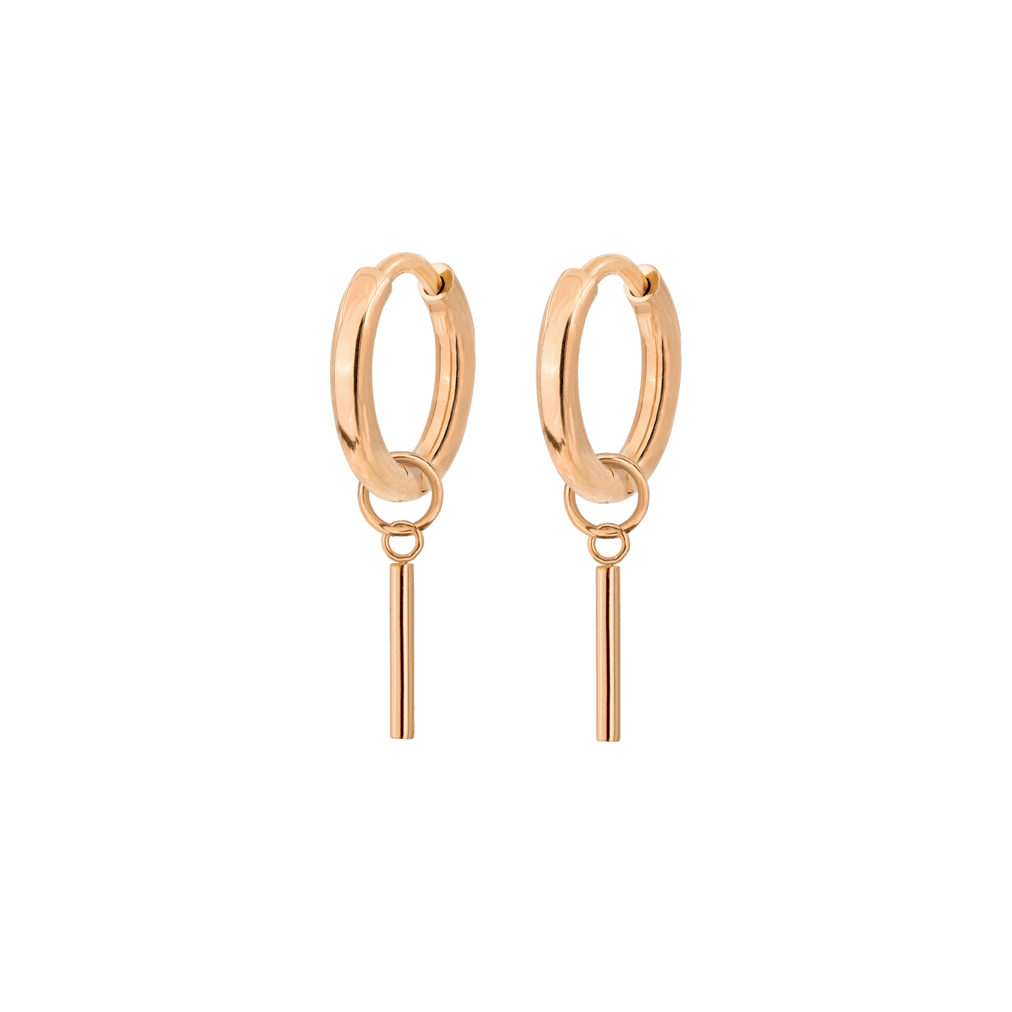 The Spine Hoop Set Baby Oro Rosa