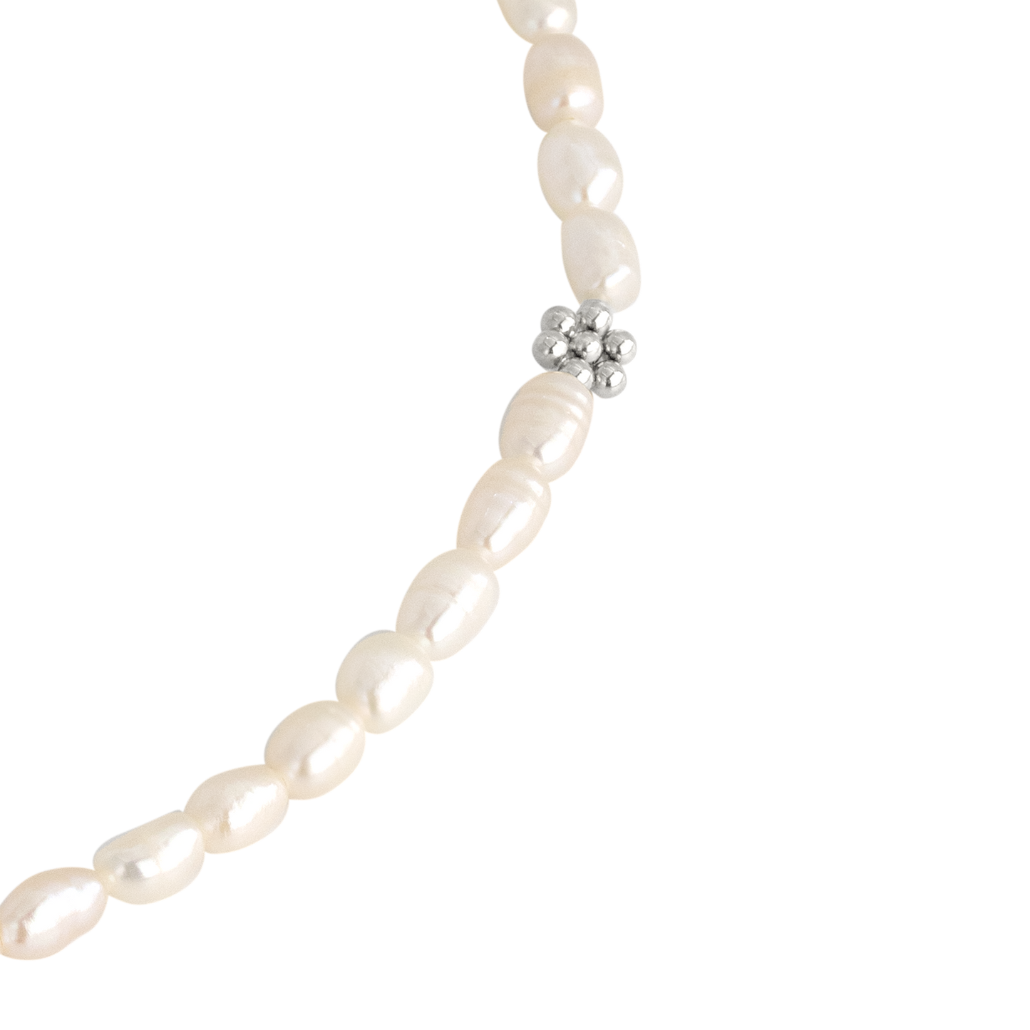 Blossom Pearl Bracciale Argento
