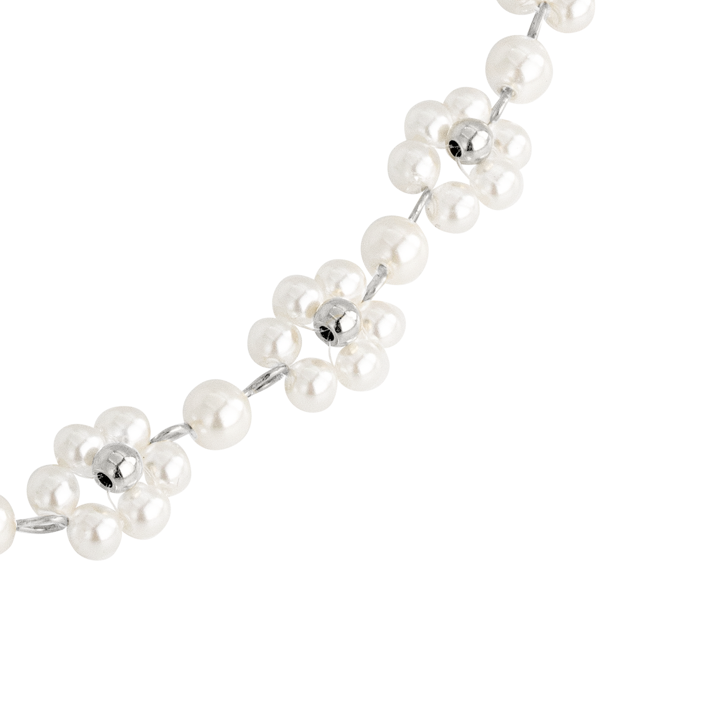 Bonita Flor Choker Argento