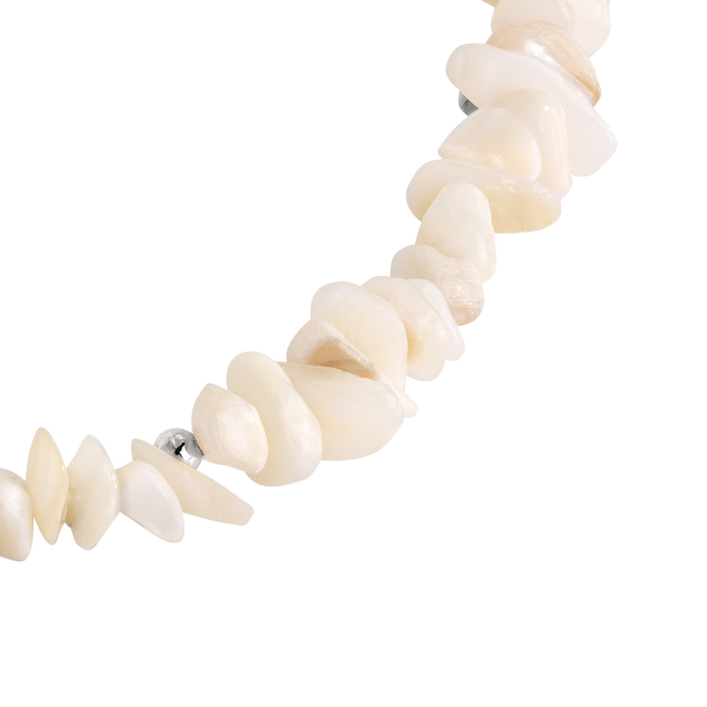 By the Beach Choker Argento