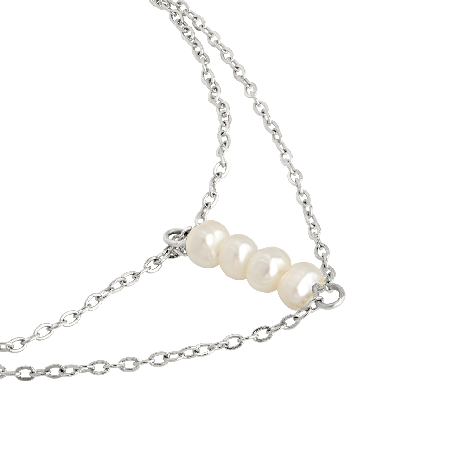 Lisys Pure Pearl Bracciale Argento