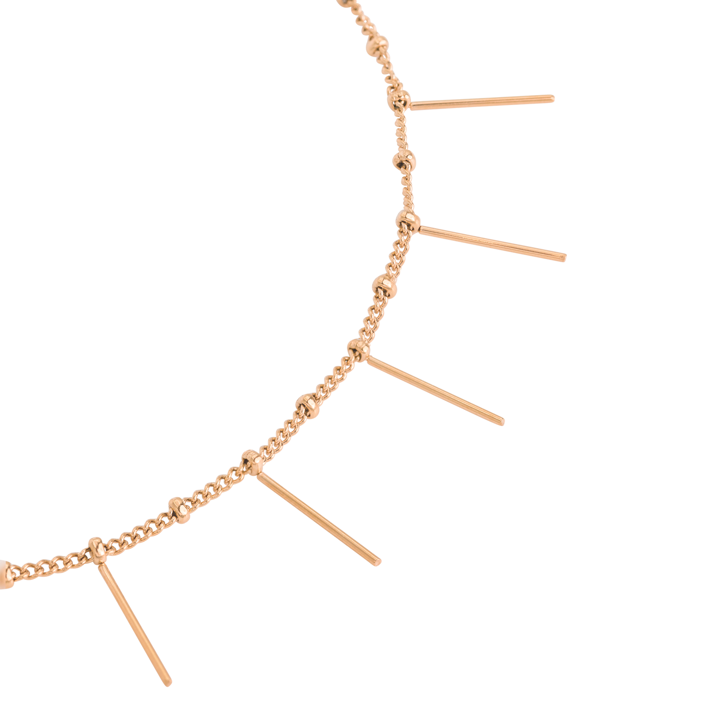 Sea Urchin Choker Oro Rosa