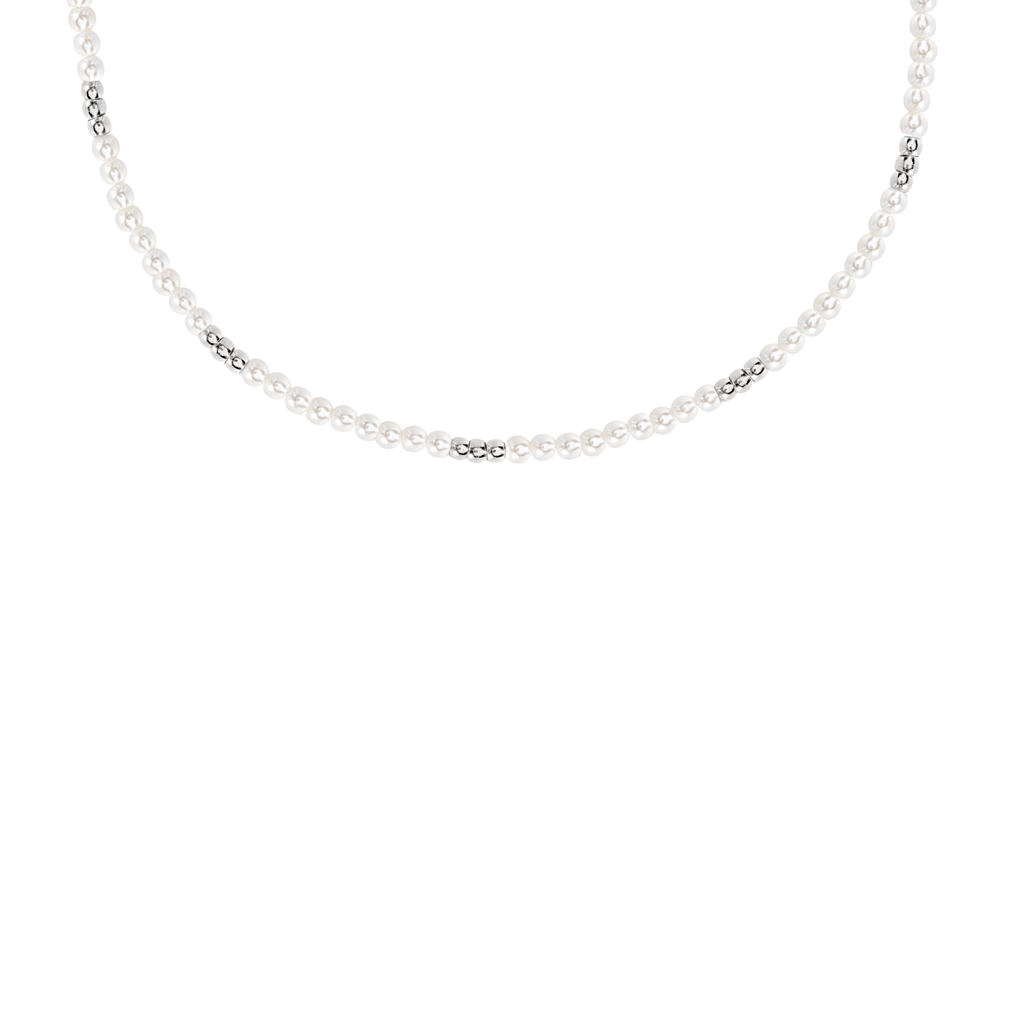 Seashore Choker Argento