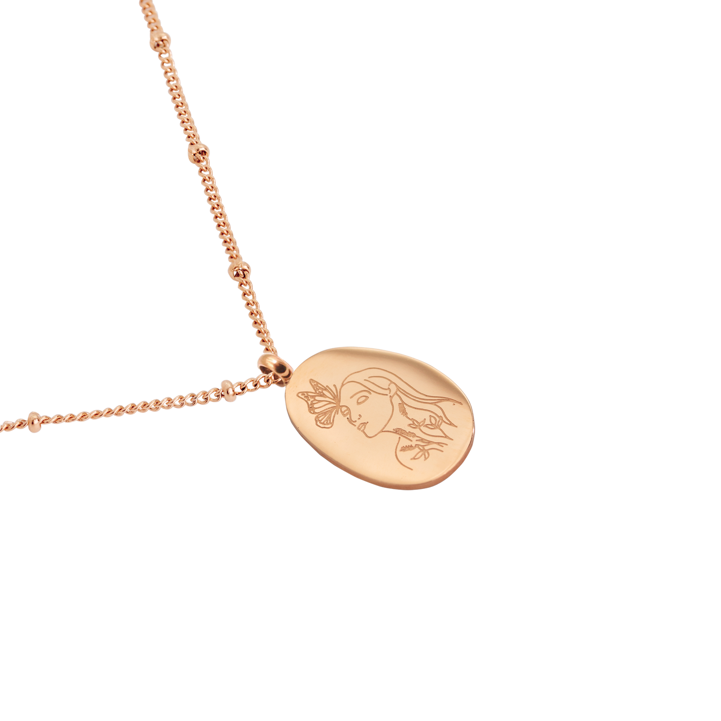Tender Grace Collana Oro Rosa