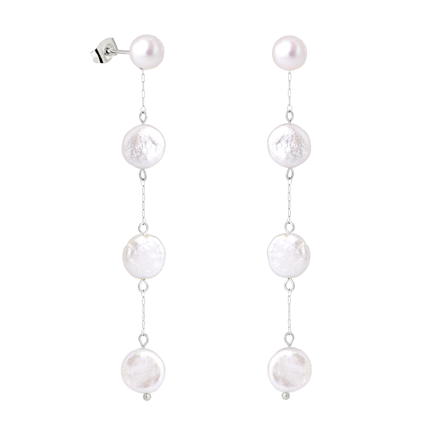 Pure Love Pearl Orecchini Argento
