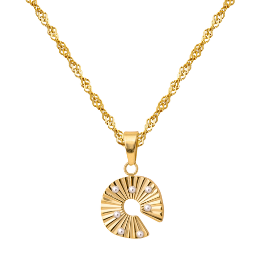 Sparkling Donut Collana Oro