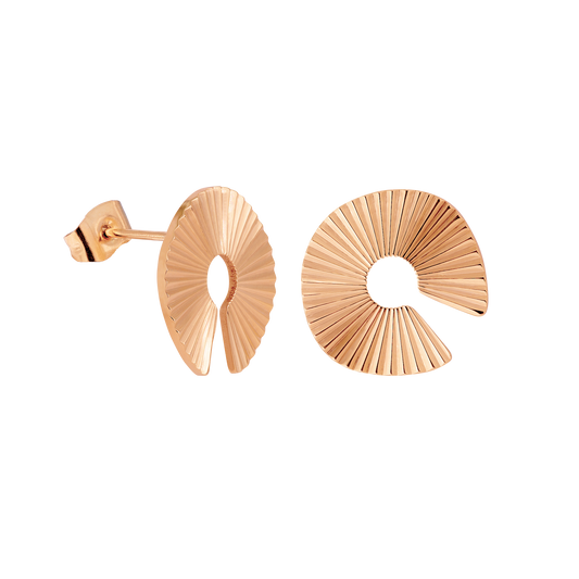 Sparkling Donut Orecchini Oro Rosa