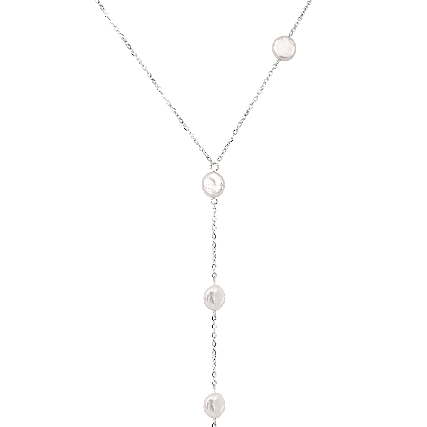 Timeless Pearl Y-Collana Argento