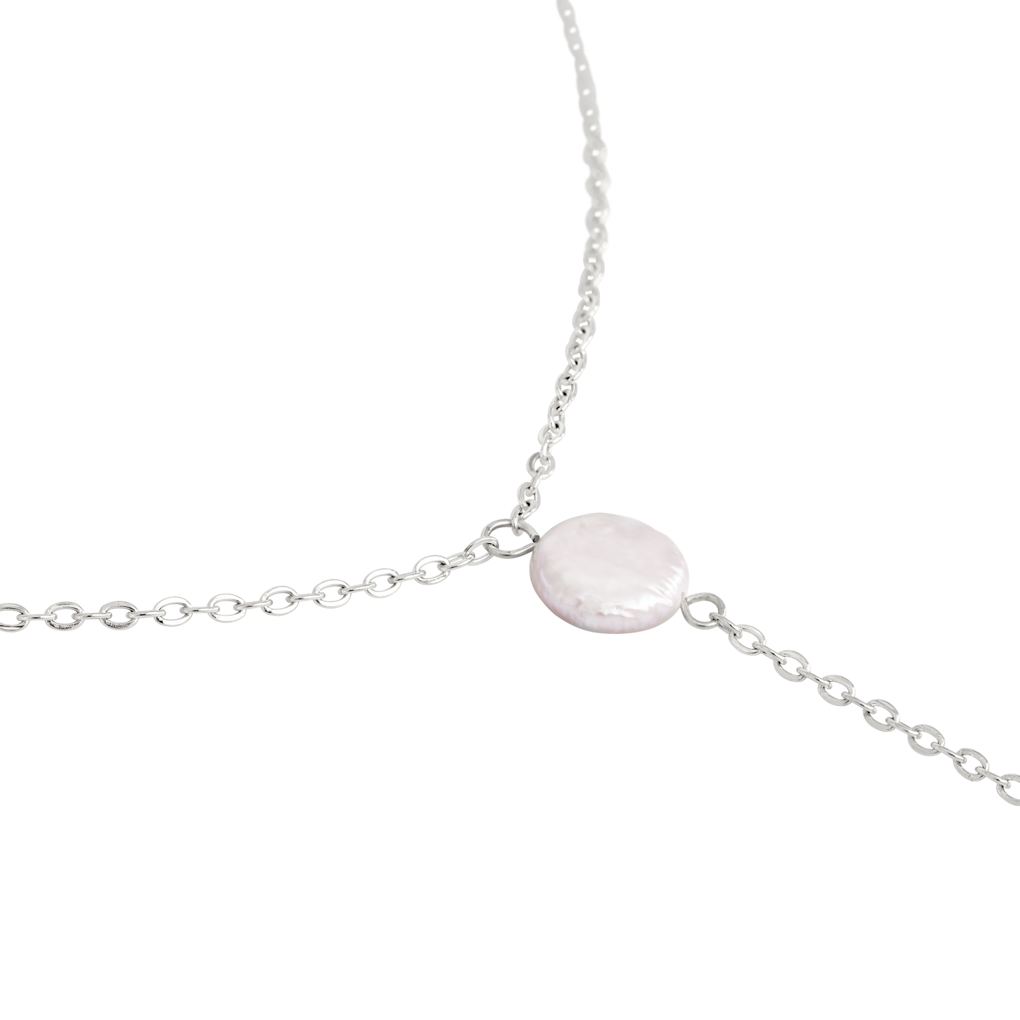 Timeless Pearl Y-Collana Argento