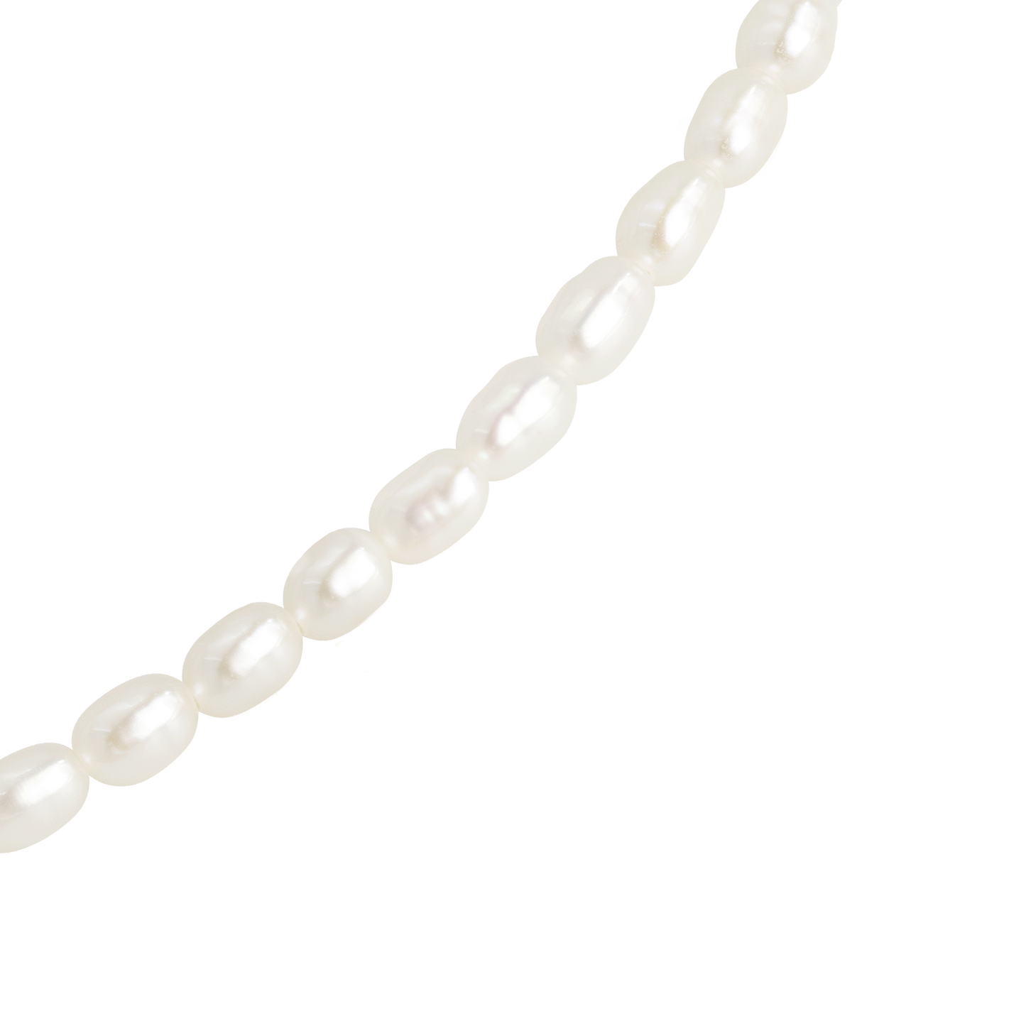 Perlita Choker Argento