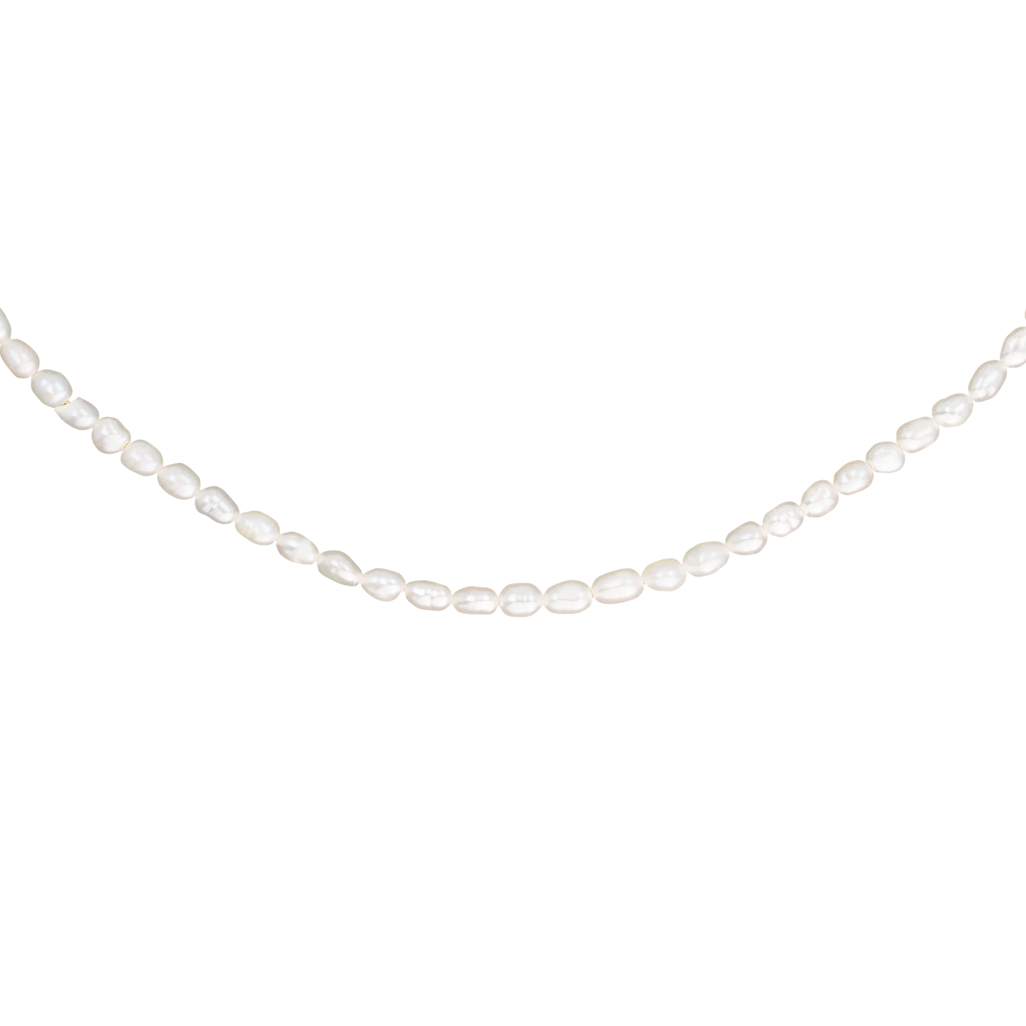 Perlita Choker Argento