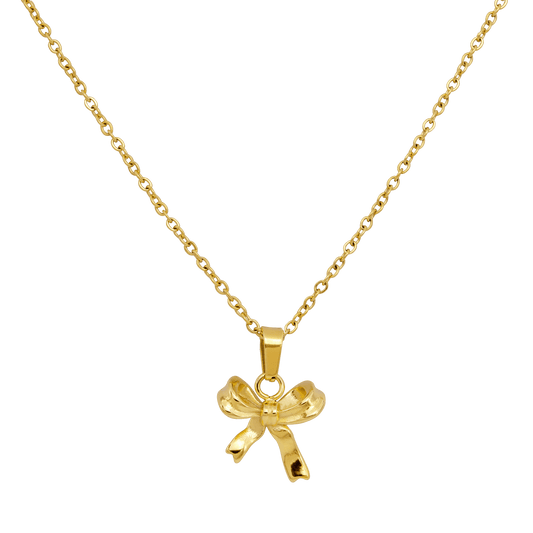 Pretty Ribbon Collana Oro