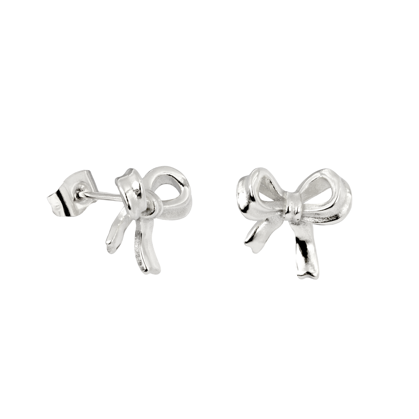 Pretty Ribbon Orecchini Argento