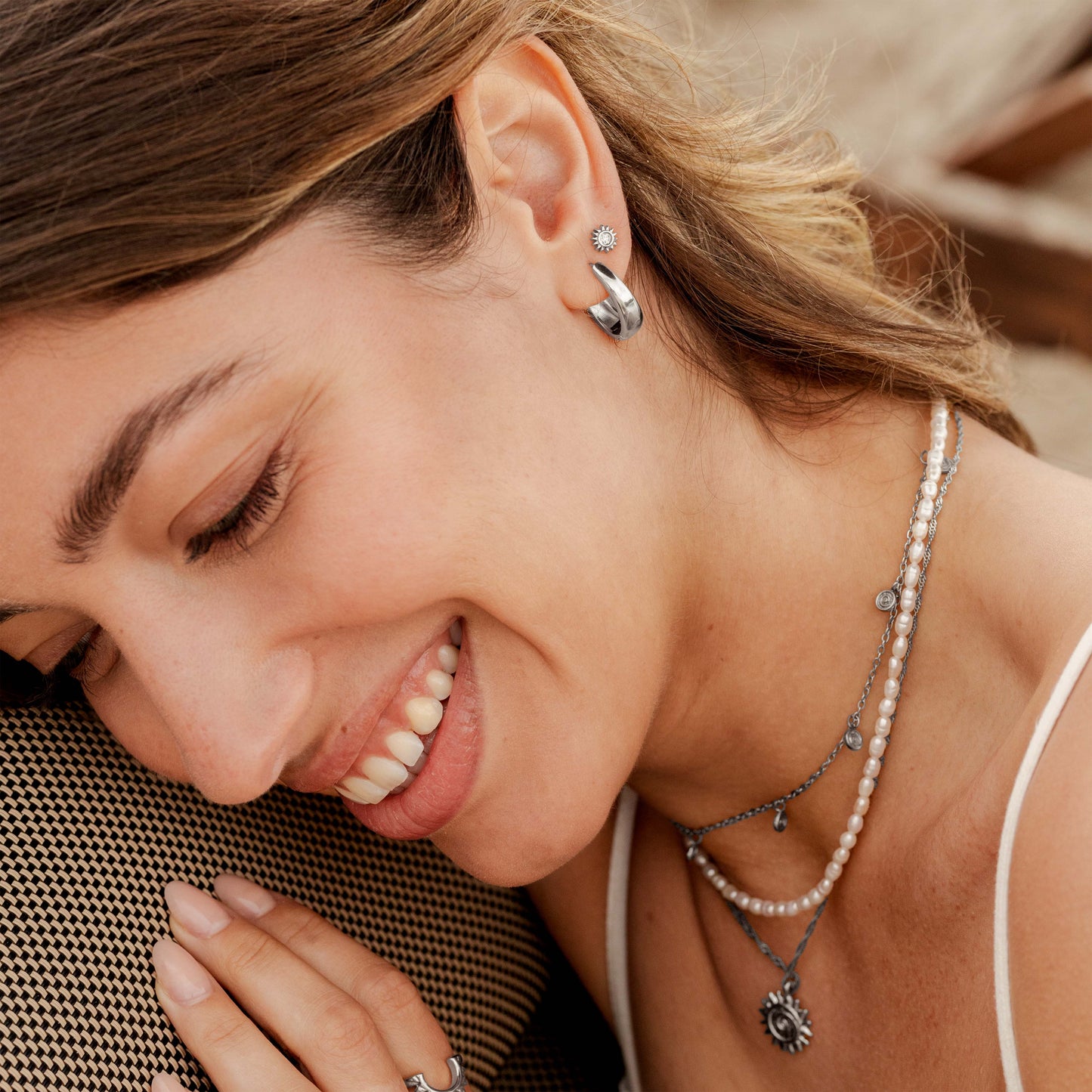 Sun Lover Orecchini Argento