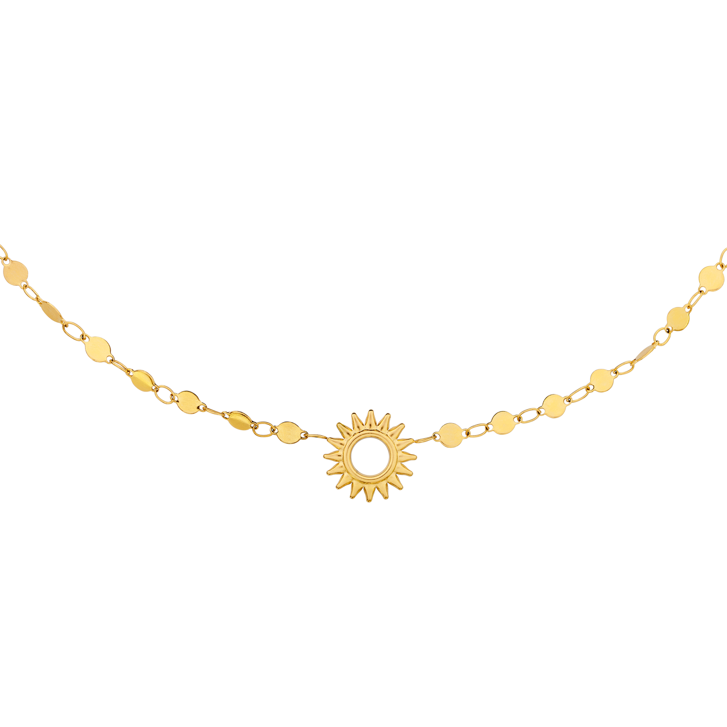 Sunny Side Up Collana Oro