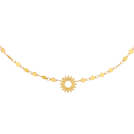 Sunny Side Up Collana Oro