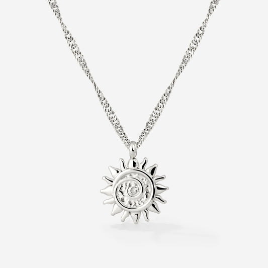 Sunny Swirl Collana Argento