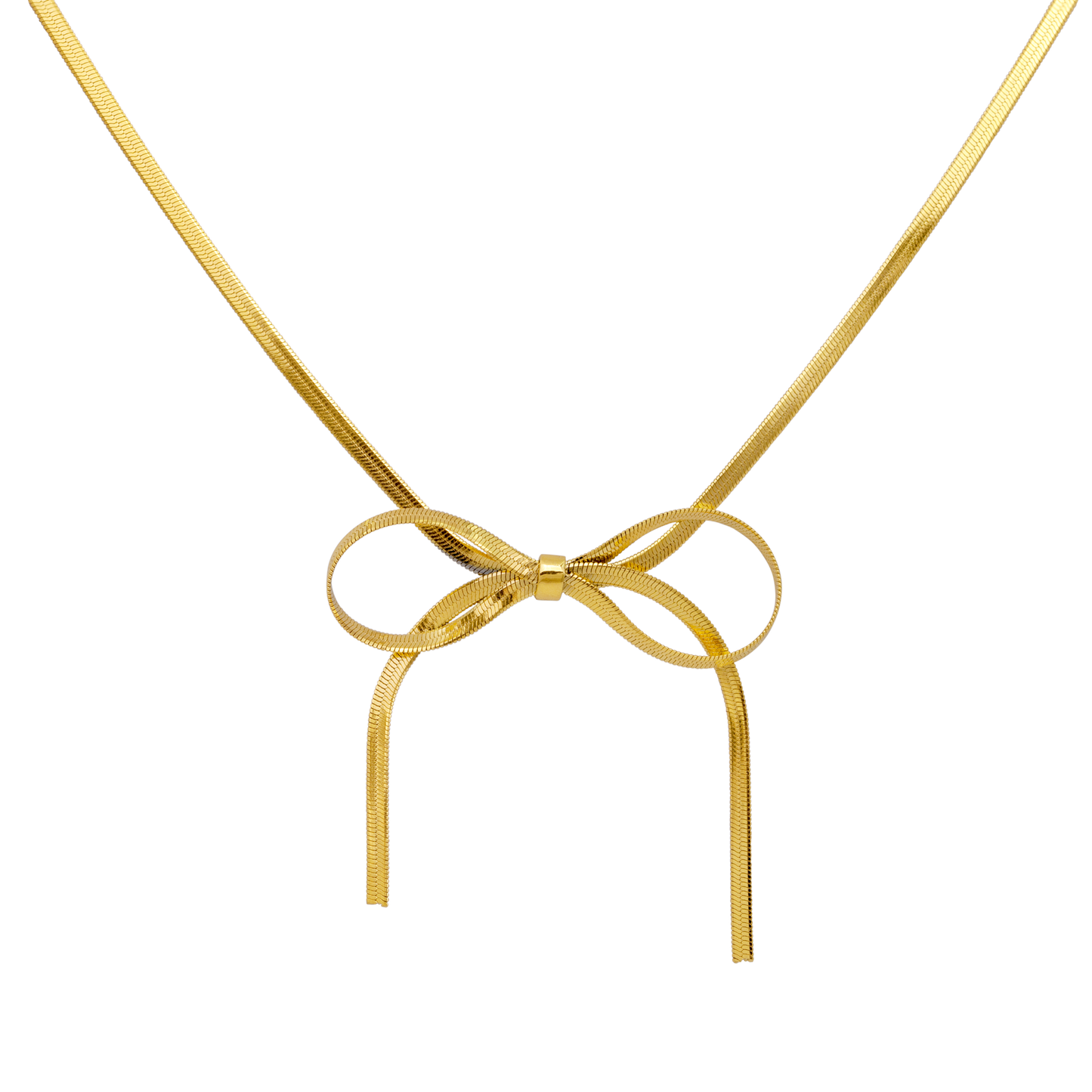 Sweet Bow Collana Oro
