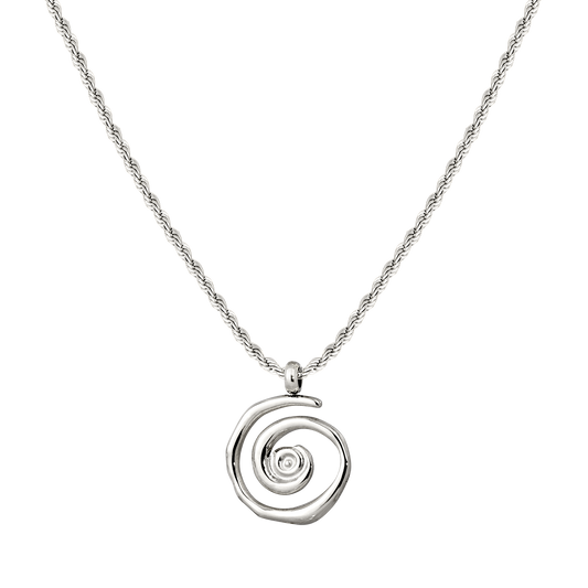 Sweet Swirl Collana Argento