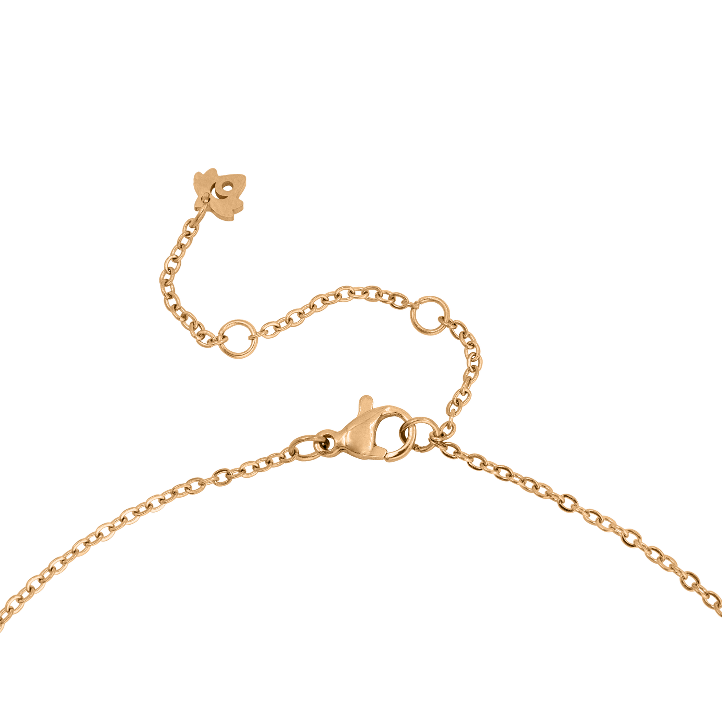 Swirl'n Choker Oro Rosa