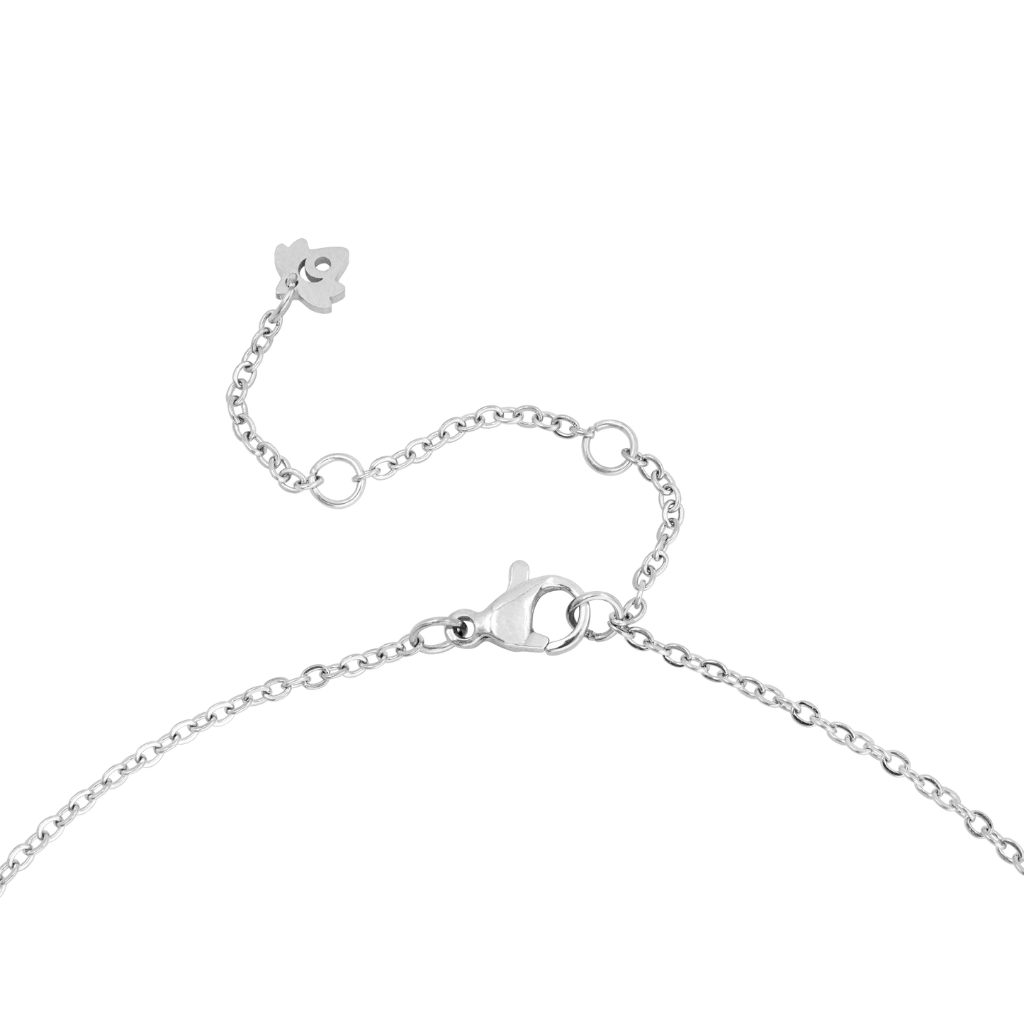 Swirl'n Choker Argento