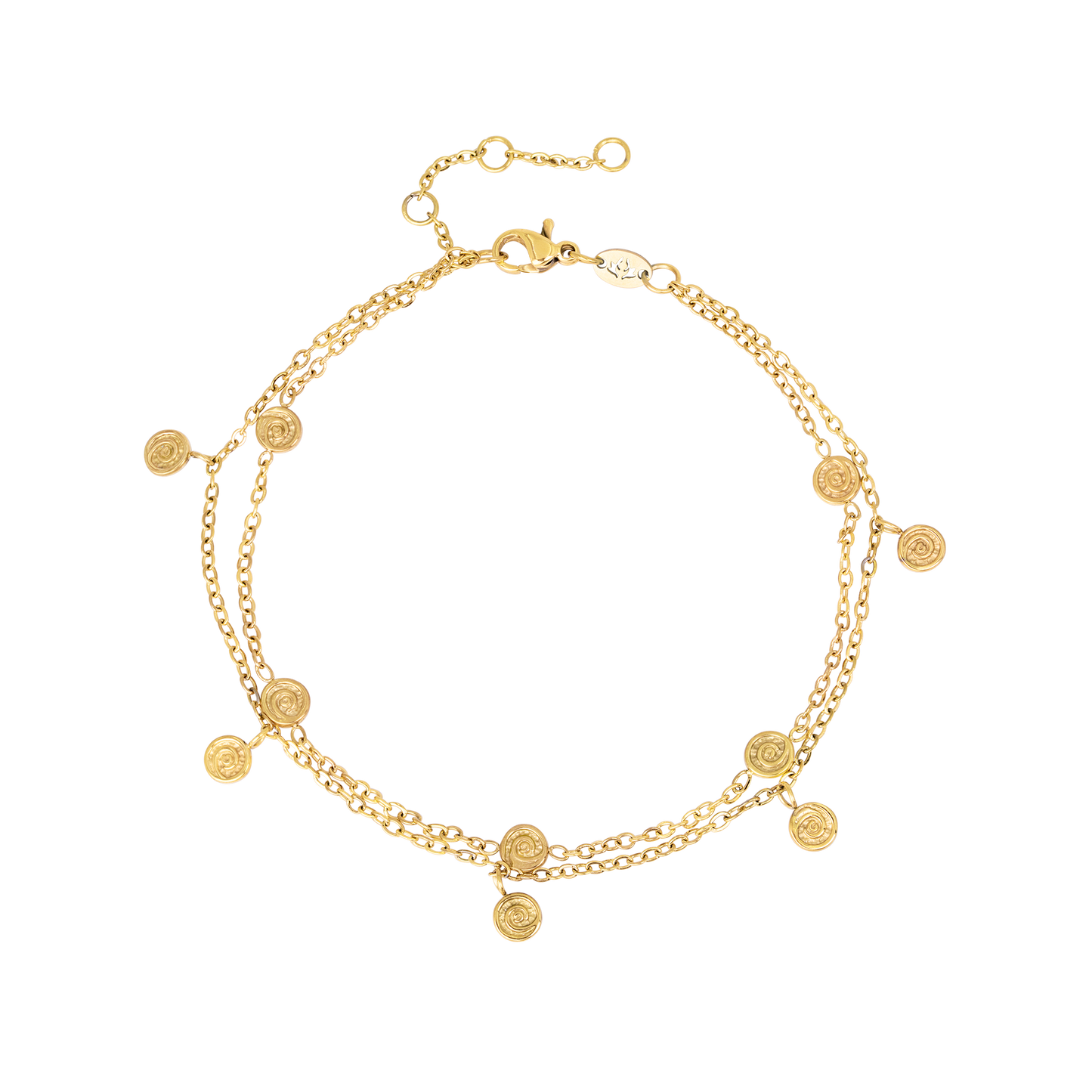 Swirl'n Double Bracciale Oro