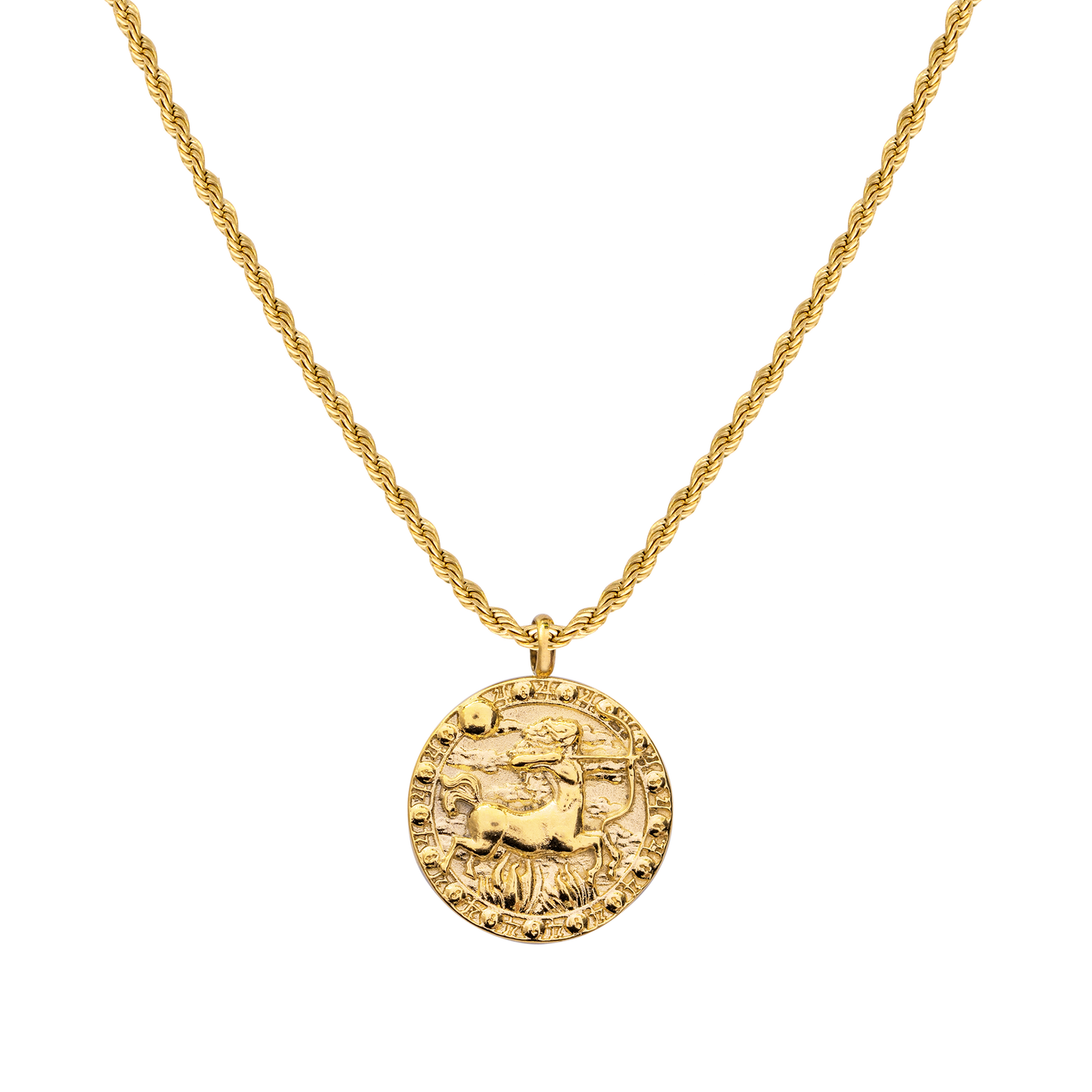 Zodiac Sign Collana Oro
