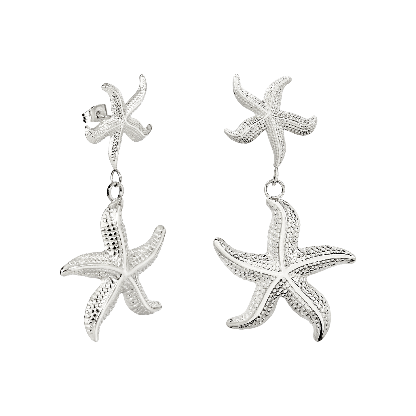 Starfish Orecchini Argento