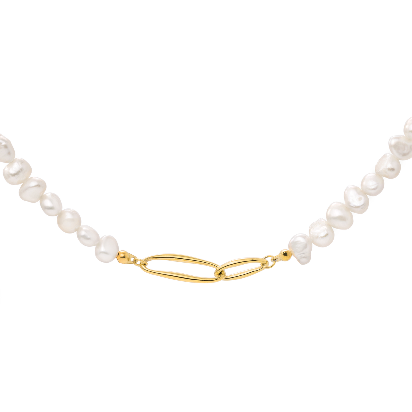 Fluidity Pearl Collana Oro