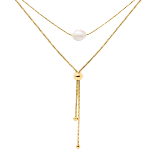 Minimalistic Elegance Necklace Bundle Oro