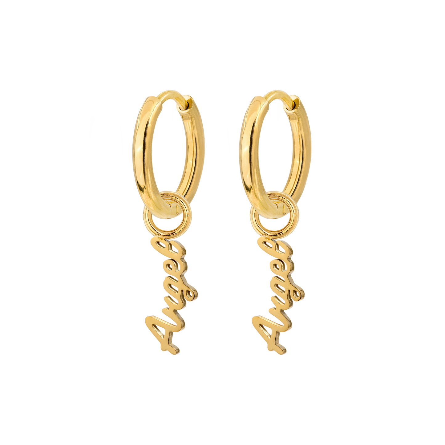 The Angel Hoop Set Small Oro