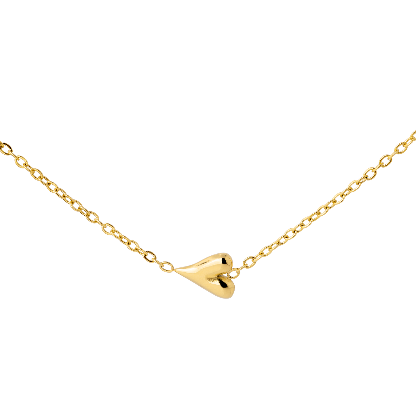 Flowy Heart Collana Oro