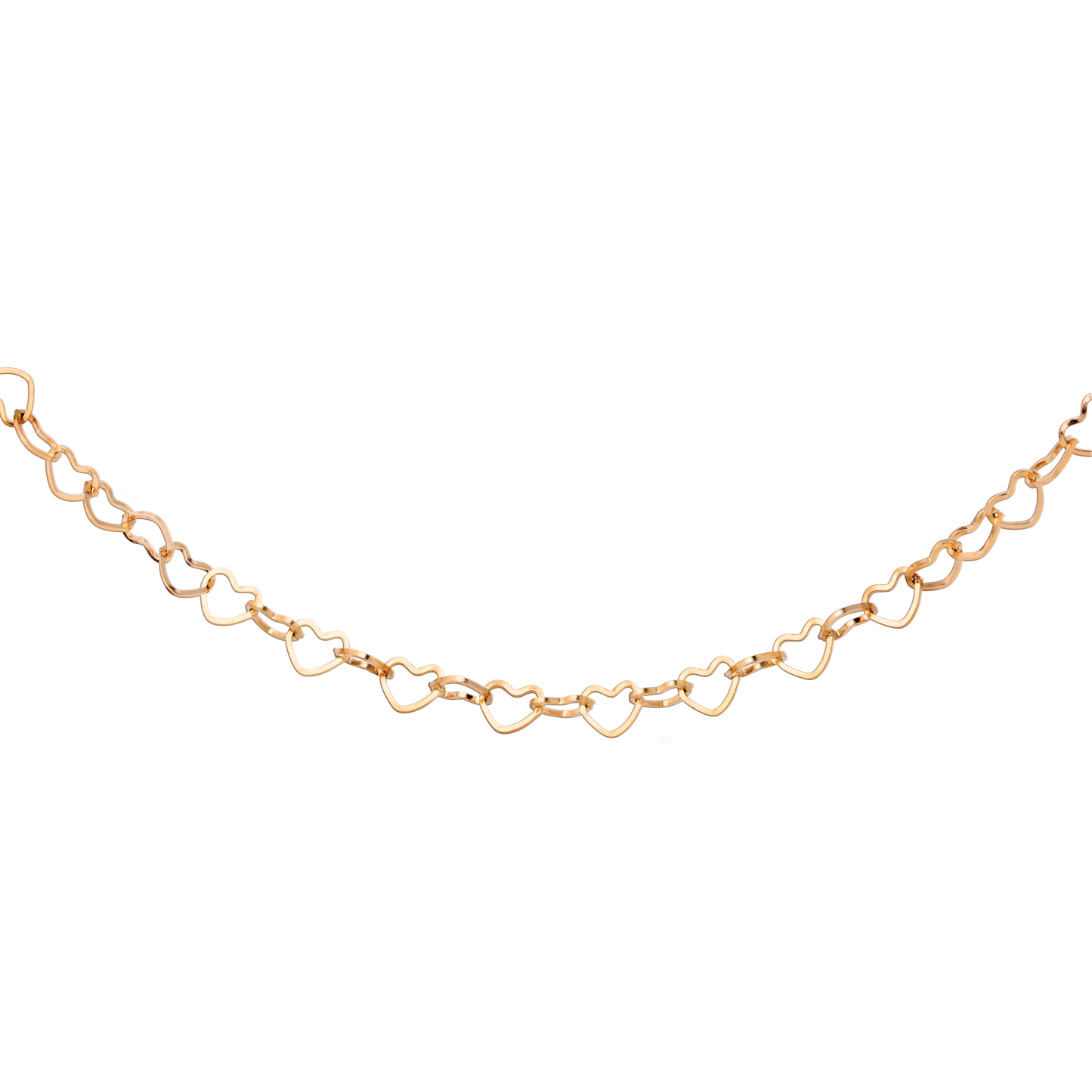 Heart after Heart Collana Oro Rosa