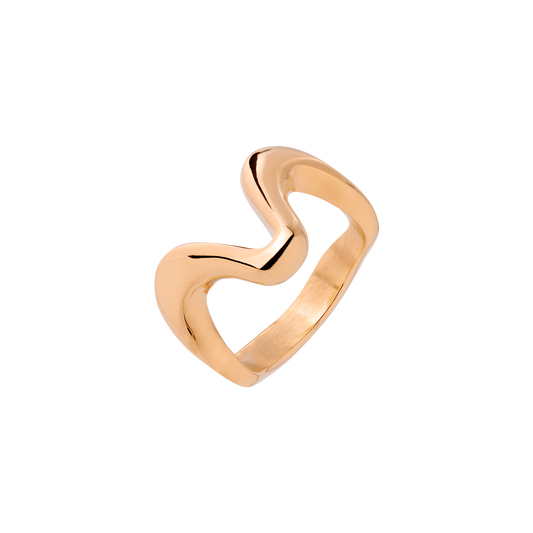 High 'n' Low Anello Oro Rosa