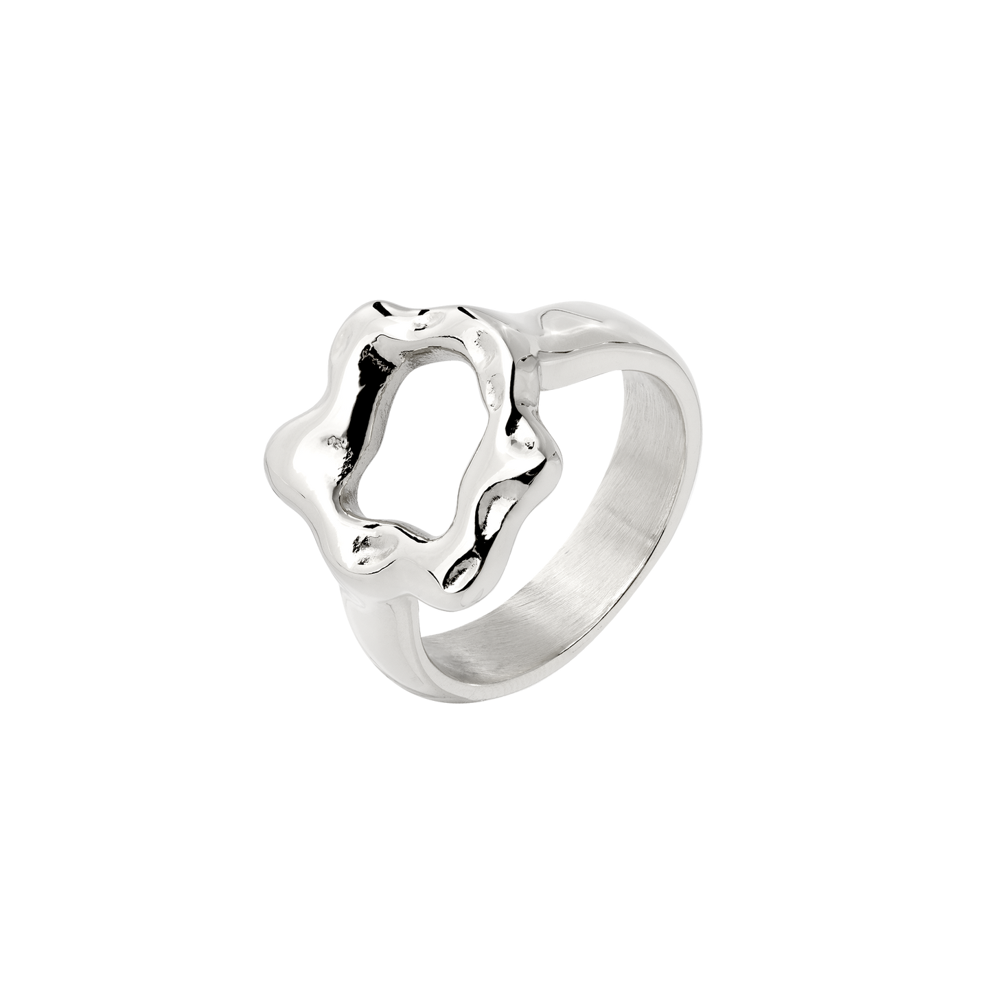 Melting Donut Anello Argento