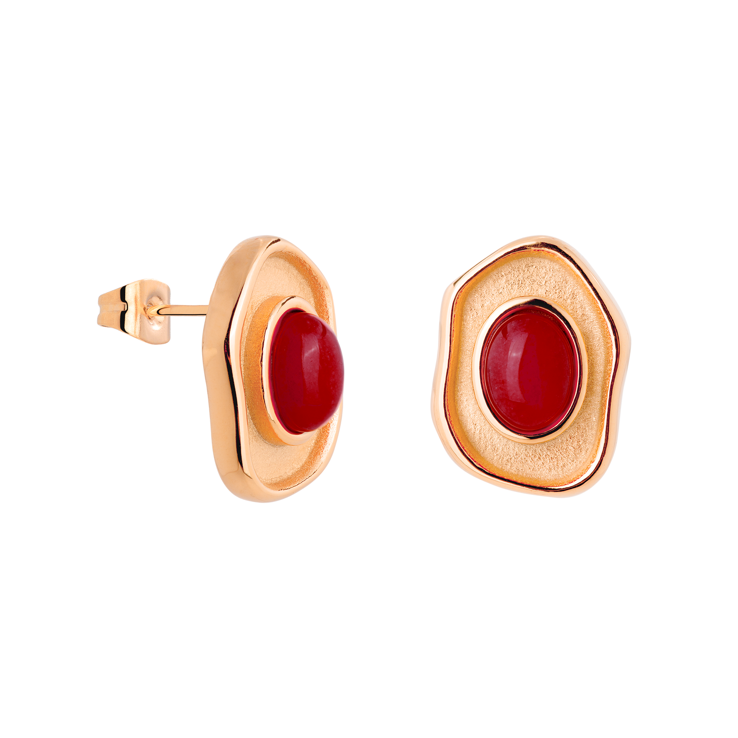 Scarlet Treasure Orecchini Oro Rosa