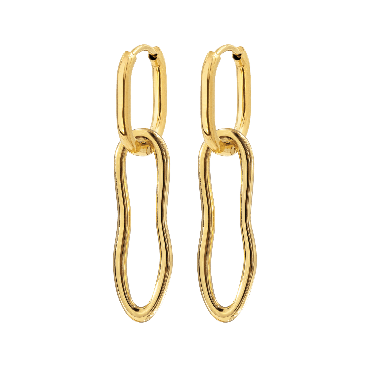 Blending Shapes Oval Hoop Set Baby Oro