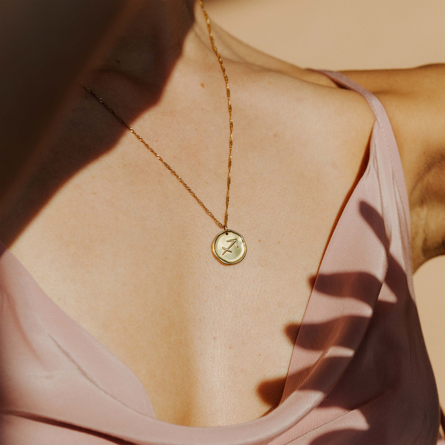 Zodiac Collana - Sagittario Oro