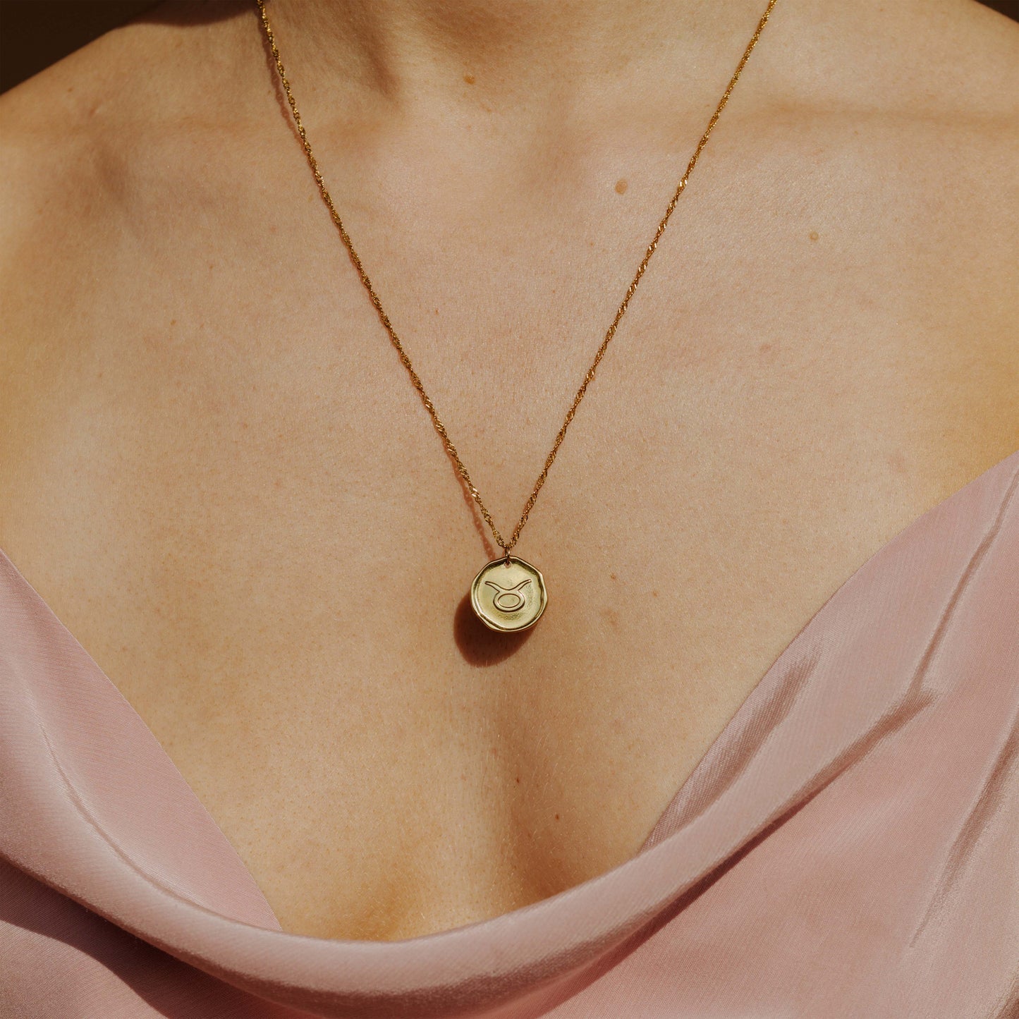 Zodiac Collana - Toro Oro