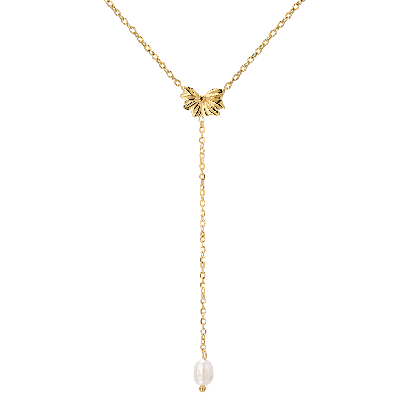 Petal Pearl Collana Y Oro